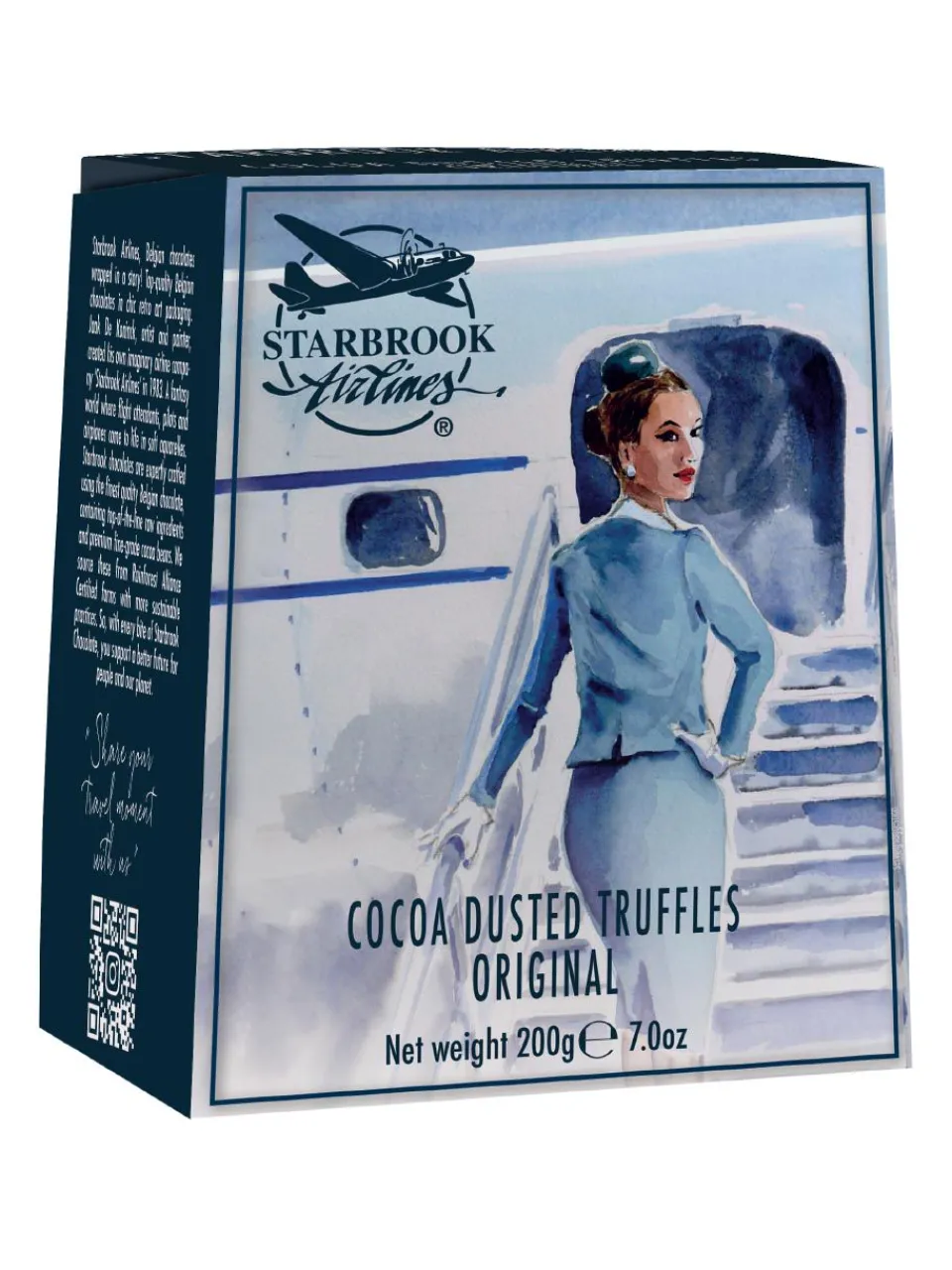 New starbrook cocoa dusted truffles Original 200g