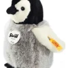 Best steiff , flaps penguin, light grey