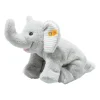 Discount steiff , floppy trampili elephant, light grey