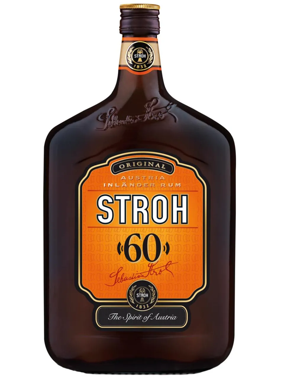 Fashion stroh Rum Original 60% 1L Flask