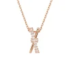 Online swarovski , Hyperbola, women's necklace