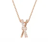 Hot swarovski , Hyperbola, women's necklace