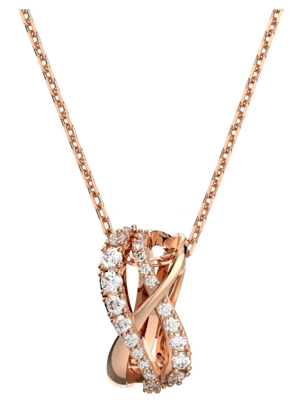 New swarovski , women's necklace, size: One size