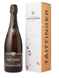 Discount taittinger , Brut Millésimé, brut, white (Gift pack) 0.75L