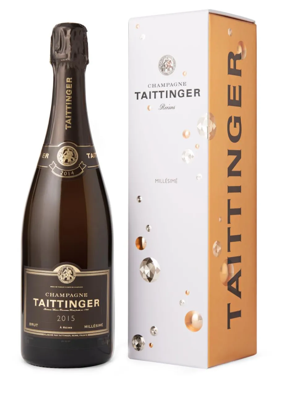 Discount taittinger , Brut Millésimé, brut, white (Gift pack) 0.75L