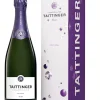 Discount taittinger , Nocturne, Champagne, AOC, sec, dry, white (gift pack) 0.75L