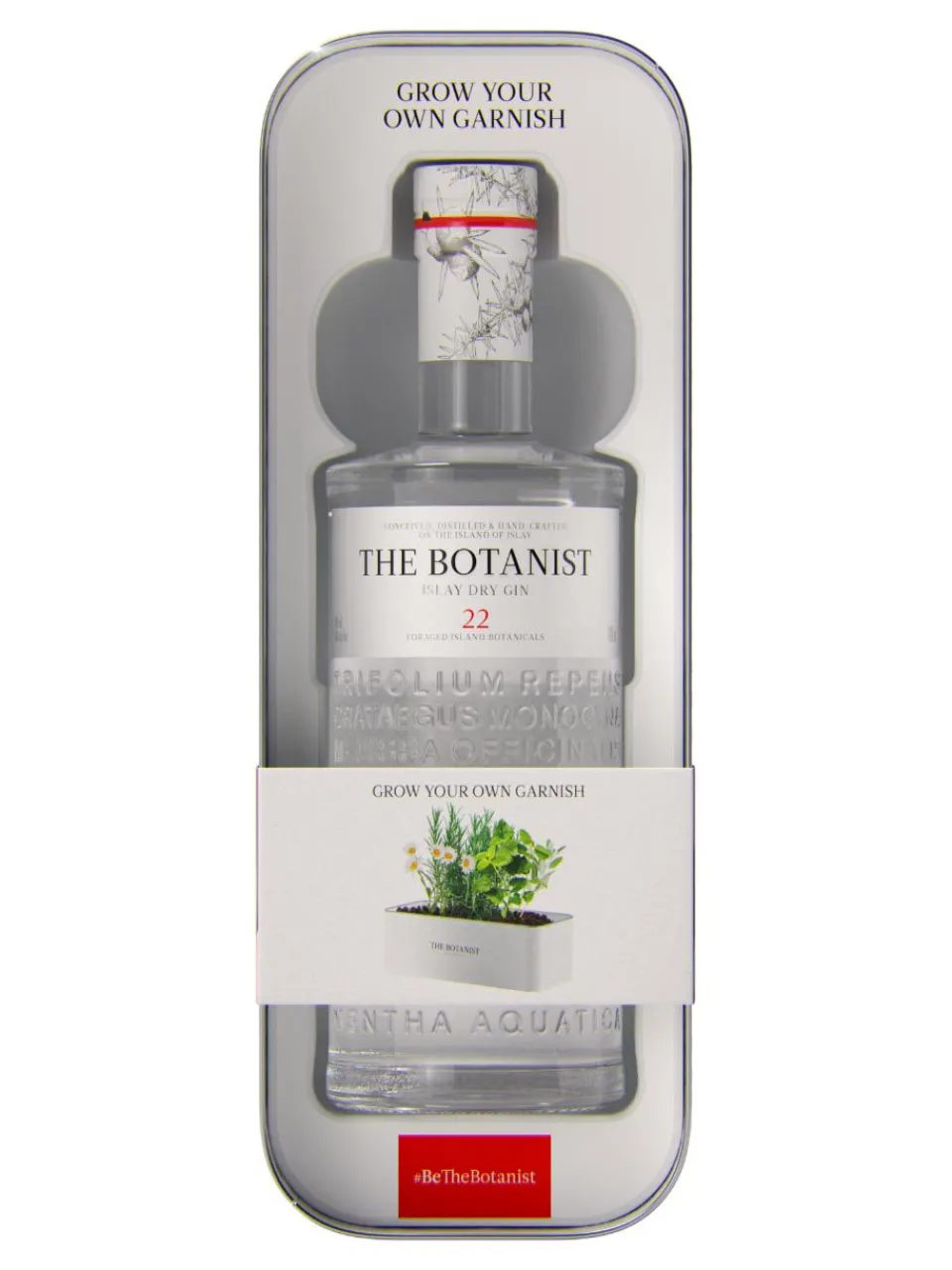 Fashion the-botanist The Botanist Gin Tin Planter 46% 1L gift pack