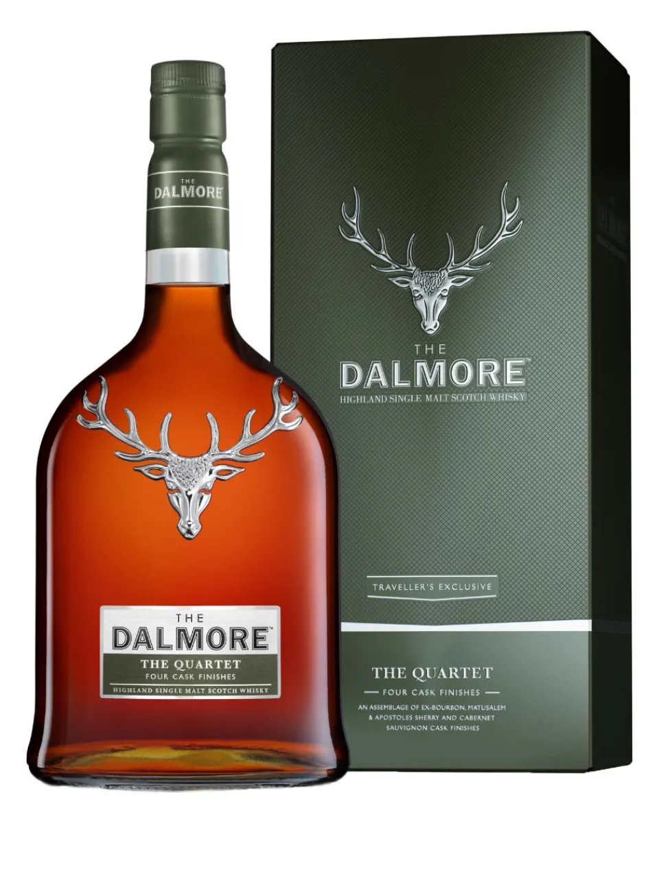 Sale the-dalmore The Dalmore The Quartet Highland Single Malt Scotch Whisky 41.5% 1L gift pack