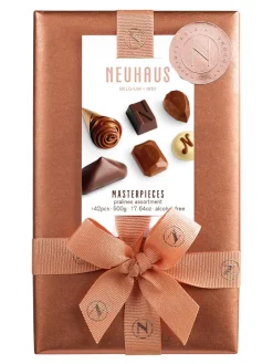 New neuhaus The Timeless Masterpieces Ballotin (500 g) contains +/- 42 iconic chocolates