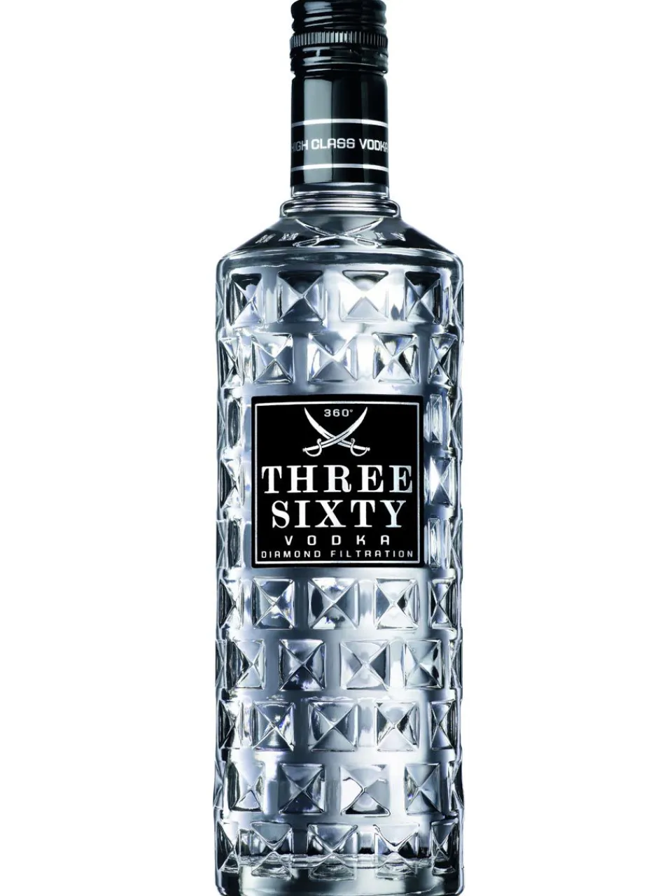 Hot three-sixty Three Sixty Vodka 37.5% 1L