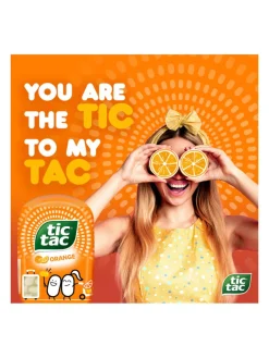 Sale tic-tac Tic Tac Bottle Orange, 98g