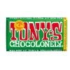 Online tonys Tony's Chocolonely Fairtrade Milk Chocolate with at least 32% cacao solids and hazelnuts. Made in Belgium. 240g
