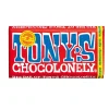 Sale tonys Tony's Chocolonely Fairtrade  milk chocolate. Cocoa solids: 32% minimum. Made in Belgium. 240g