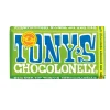 Fashion tonys Tony's Chocolonely Fairtrade dark chocolate with at least 51% cacoa solids and almonds and seasalt. Made in Belgium. 240g