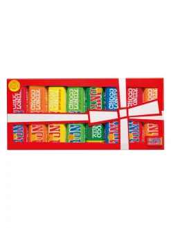 Outlet tonys Tony's rainbow tasting pack of chocolate bars
