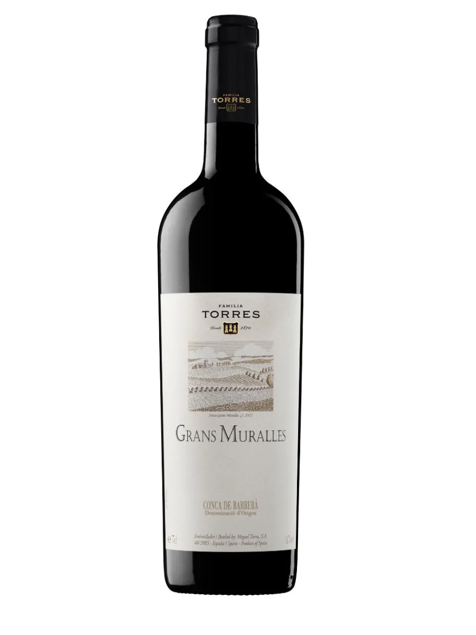 Sale torres , Grans Muralles, Conca de Barberà, DO, dry, red 0.75L