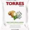 Outlet patatas-fritas-torres Torres Selecta Mediterranean Herbs Premium Potato Chips 150g