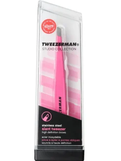 Clearance tweezerman Slant Tweezer Pink