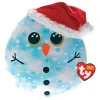New ty , Squishy Beanie, fleck snowman