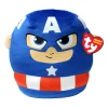 Outlet ty , squishy beanies captain america - squish 25cm