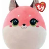 Fashion ty , squishy beanies roxie - pink fox squish 25cm