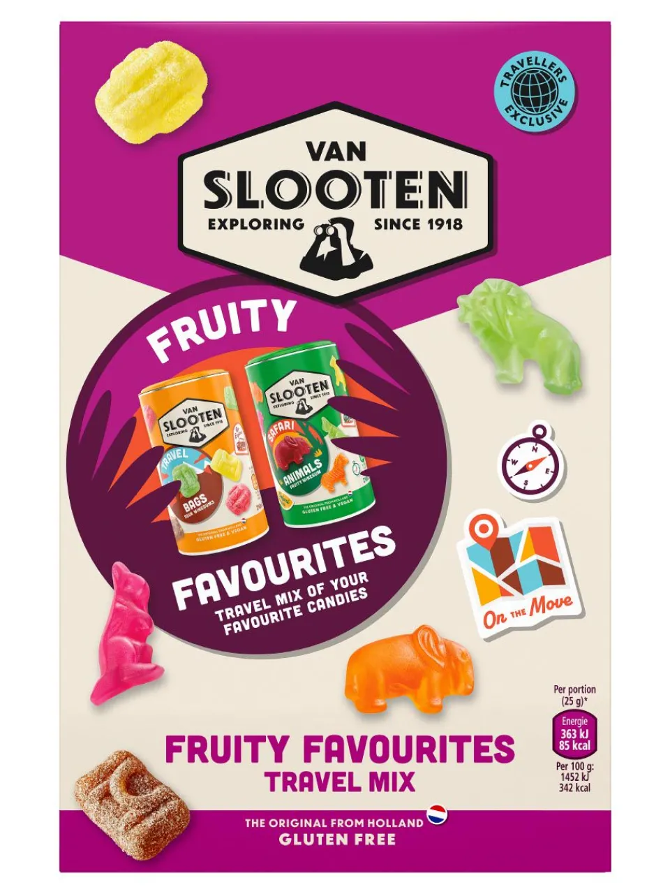 Hot van-slooten Van SlootenTravel Refill Mix 900g Fruity Favourites Gluten Free