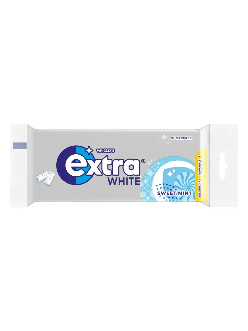 New wrigleys Wrigley's EXTRA White Sweet Mint chewing gum 98g