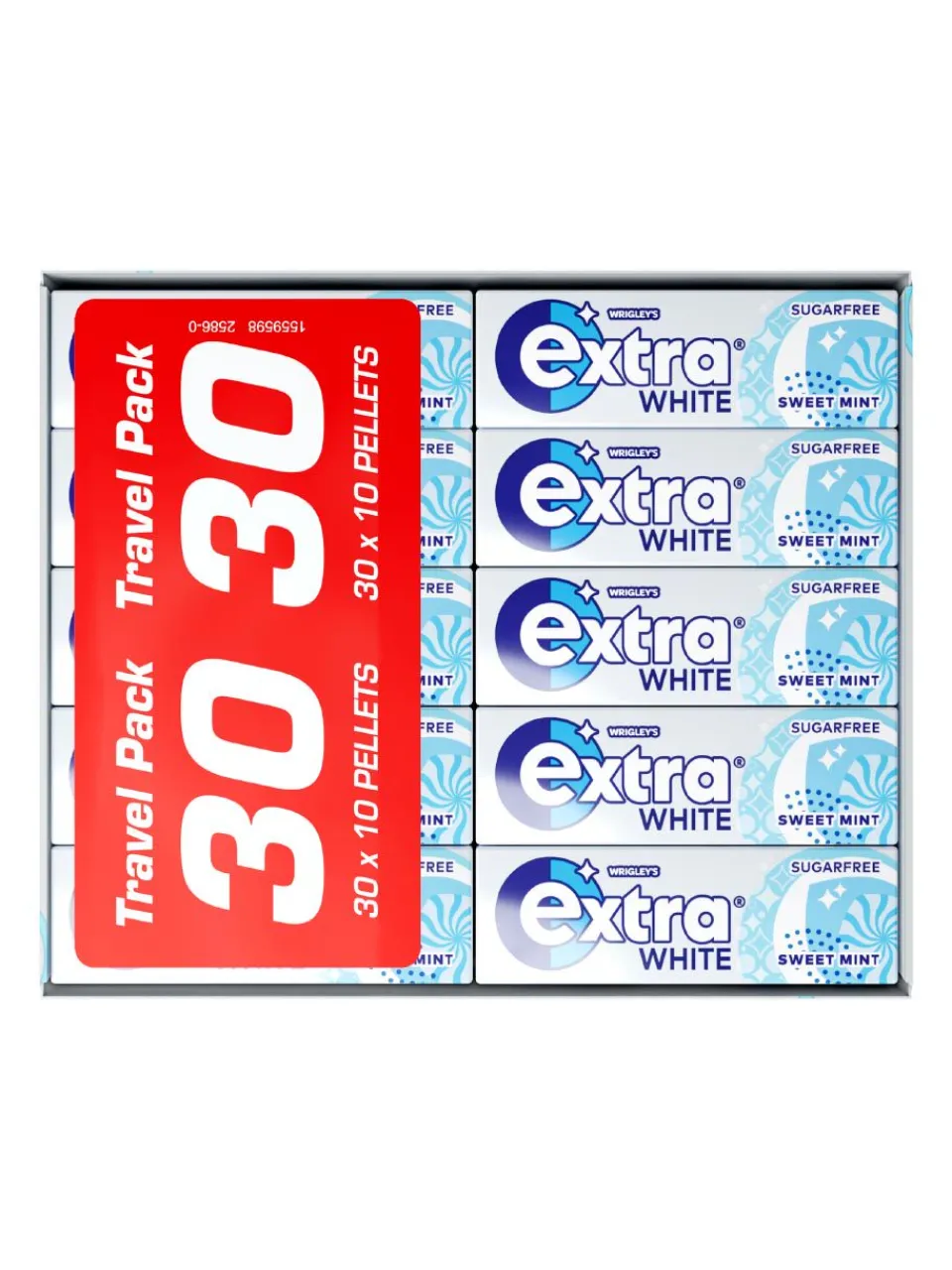 Best wrigleys Wrigley's Extra White Sweet Mint multipack 30x10 pallets