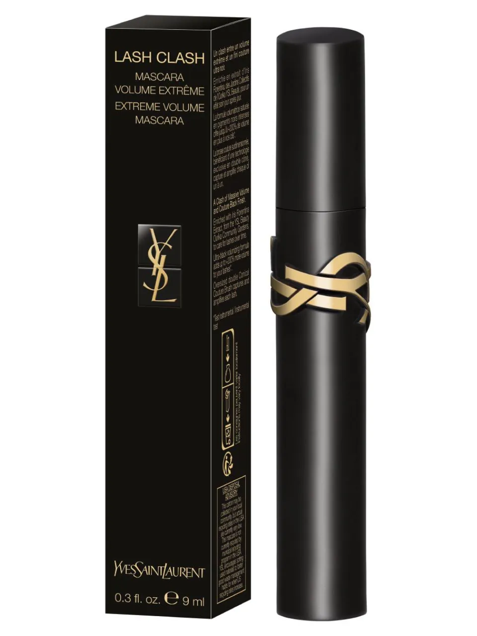 Discount yves-saint-laurent Yves Saint Laurent Mascara Lash Clash Extreme Volume Mascara N° 1 Black